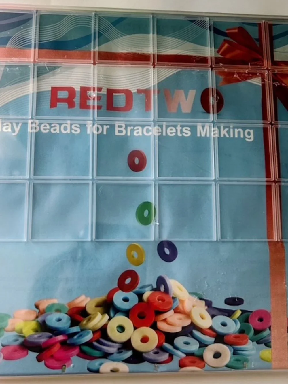 Redtwo Clay Beads Bracelet Making Kit, Flat 24 Different